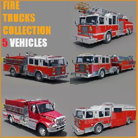 FIRE  TRUCKS  COLLECTION